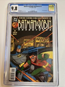 Batman & Robin Adventures (1995) # 1 (CGC 9.8 WP)  Animated TV | Templeton