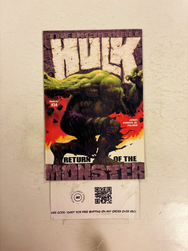 Incredible Hulk #34 NM Marvel Comic Books Avengers She-Hulk Doc Samson 6 HH113