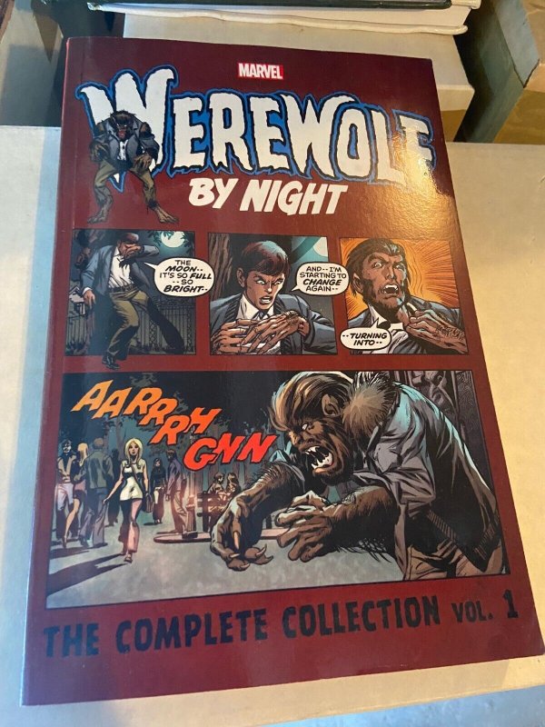 Werewolf by Night Complete Collection Vol 1, Softcover TPB, Low Print 