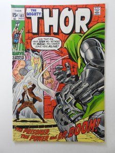 Thor #182 (1970) Neal Adams Art vs Dr. Doom! Sharp VF Condition!