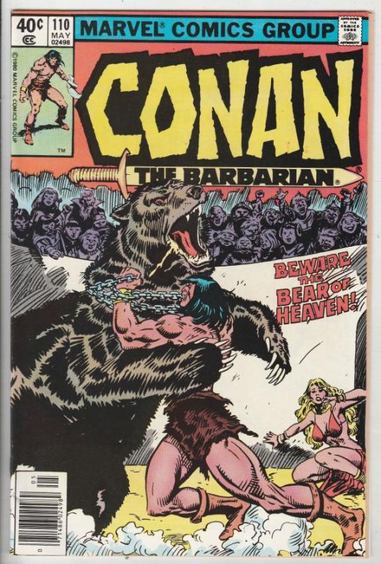 Conan the Barbarian #110 (May-80) NM- High-Grade Conan the Barbarian