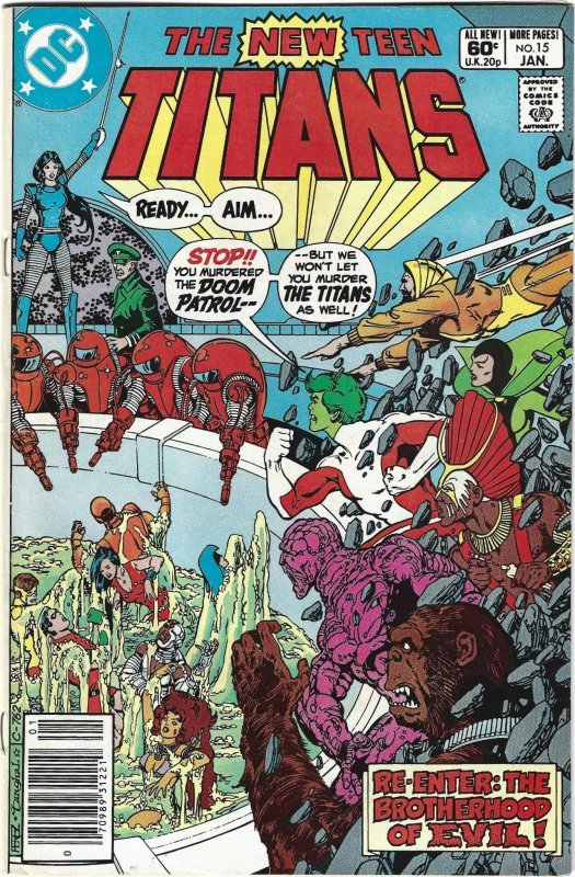 The New Teen Titans #15 (1982)