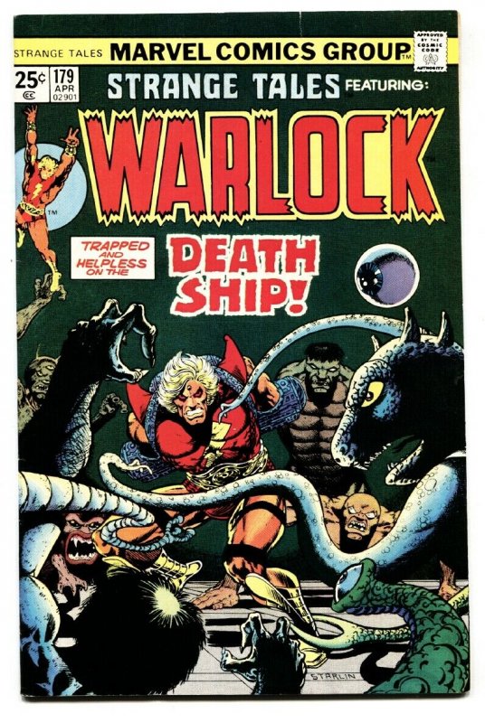 STRANGE TALES #179 comic book WARLOCK-MCU-PIP THE TROLL-GOTG 1975