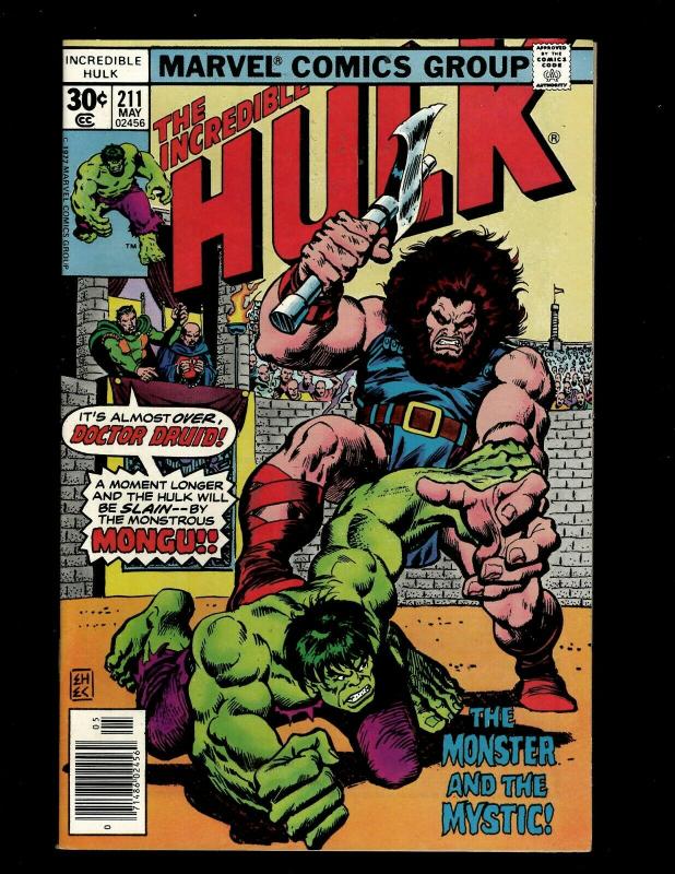 Lot of 8 Incredible Hulk Marvel Comics #204 205 206 207 208 209 210 211 GK18