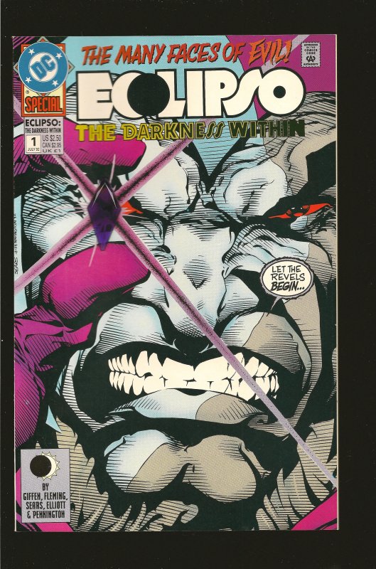 DC Comics Special Eclipso The Darkness Within No 1 July 1992