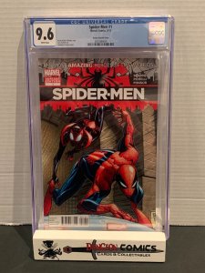 Spider-Men # 1 CGC 9.6 Ramos 1:30 Variant Marvel 2012