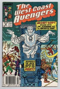 West Coast Avengers #22 Iron Man | Doctor Strange (Marvel, 1987) VG/FN 