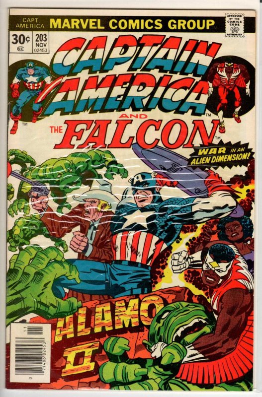 Captain America #203 Regular Edition (1976) 7.0 FN/VF