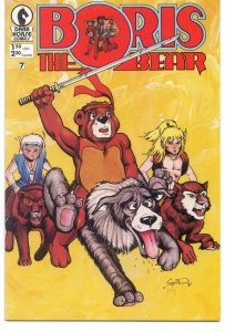 BORIS the BEAR #7, VF, James Smith, Dark Horse, 1986 1987, Parody, more in store