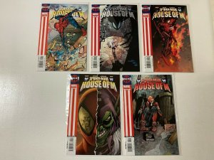 Spider-Man House of M set #1-5 8.0 VF (2005)