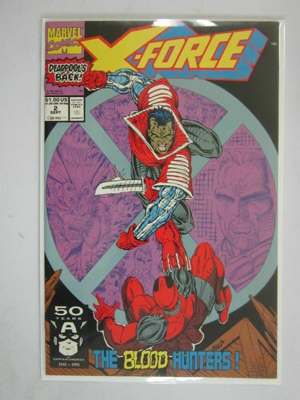 X-Force #2 8.5 VF+ (1991)