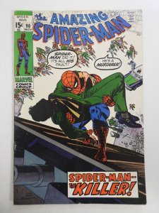 The Amazing Spider-Man #90 (1970) Spider-Man: Killer! VG/Fine Condition!