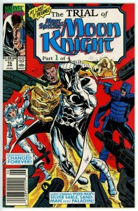 Marc Spector Moon Knight #15 (1989) - 8.5 VF+ *Comes the Night* Newsstand