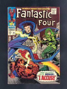 Fantastic Four #65 (1967) 1st Appearance of Ronan the Accuser