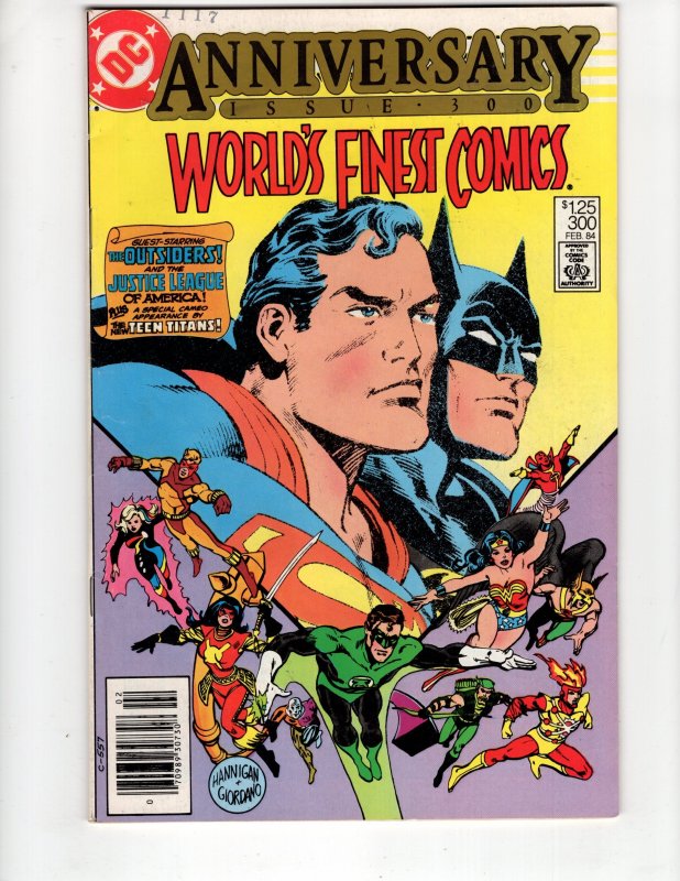 World's Finest Comics #300 Anniversary Issue SUPERMAN BATMAN