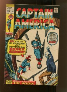 CAPTAIN AMERICA #131 (7.0) BUCKY REBORN! 1970
