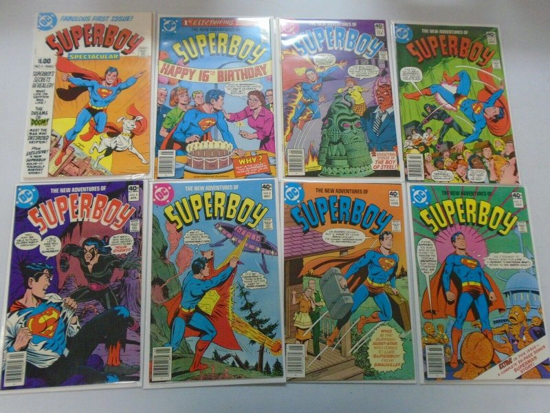 New Adventures of Superboy lot 45 different from #1-54+ Special 8.0 VF (1980-84)