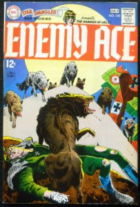 STAR SPANGLED WAR STORIES #145 FN+ ENEMY ACE JOE KUBERT