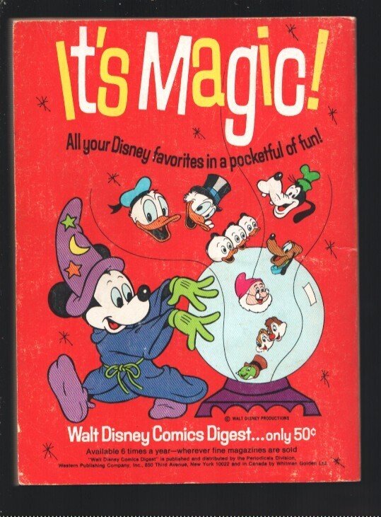 Golden Comics Digest #31  1973 - Gold Key  -VG/FN - Comic Book