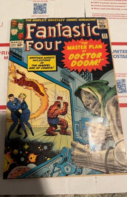 Fantastic Four #23 (1964)Dooms master plan see description