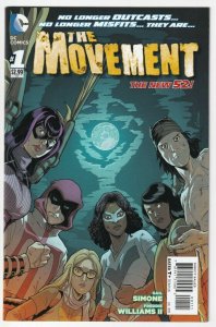 The Movement #1 New 52 July 2013 DC Gail Simone Freddie Williams