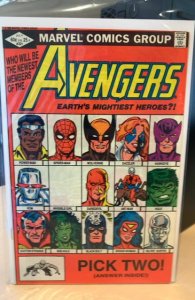 The Avengers #221 Direct Edition (1982)