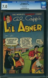 Al Capp's Li'l Abner Comics #71 (1949) CGC 7.0 FVF