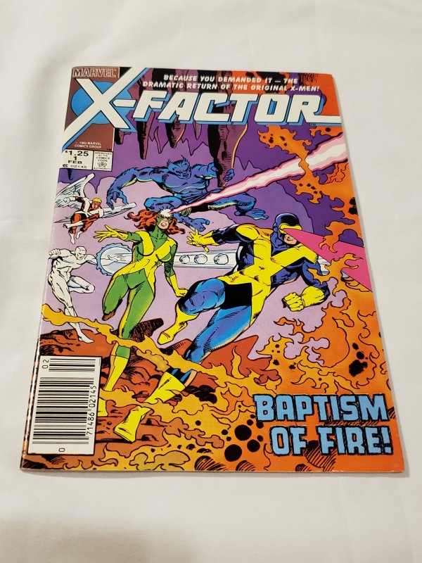 X-Factor 1 VF/NM Cover by Walt Simonson