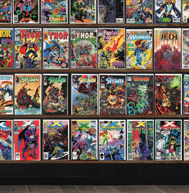 Huge Lot 150+ Comics with X-Factor, Fantastic Four, Avengers West Coast & More!