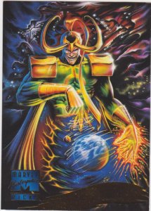 1995 Marvel Masterpieces #131, Loki