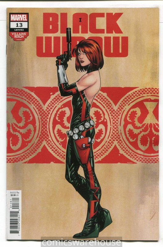 BLACK WIDOW (2020 MARVEL) #13 VARIANT DEVILS REIGN VILLAIN NM