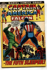 CAPTAIN AMERICA #148--1972--MARVEL--comic book--Red Skull