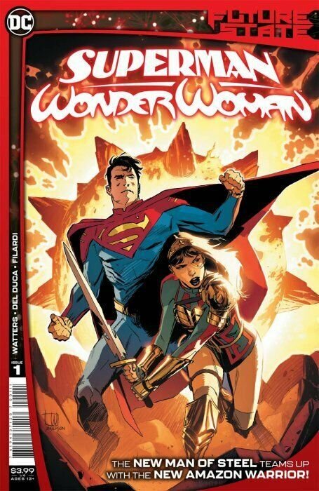 Future State Superman / Wonder Woman #1 Lee Weeks Cover DC Comics 2021