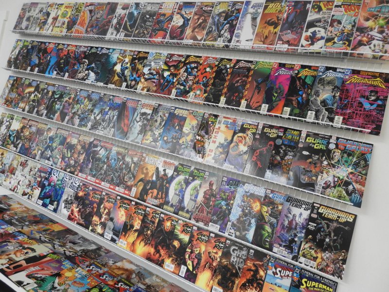 Huge Lot of 210+ Comics W/ Guardians of the Galaxy, Ghost Rider +More Avg. VF-