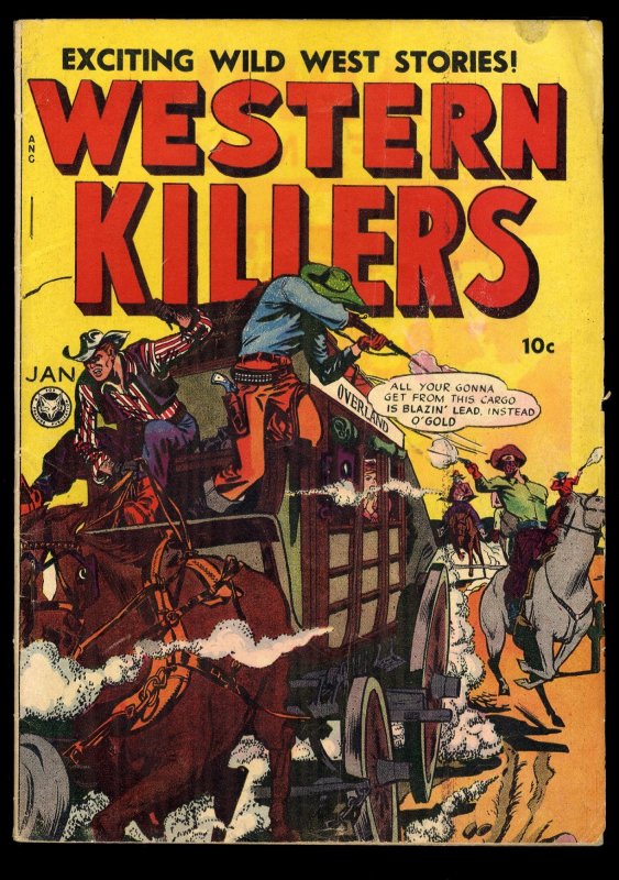 Western Killers (1948) #62 VG+ 4.5