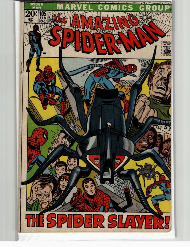 The Amazing Spider-Man #105 (1972) Spider-Man