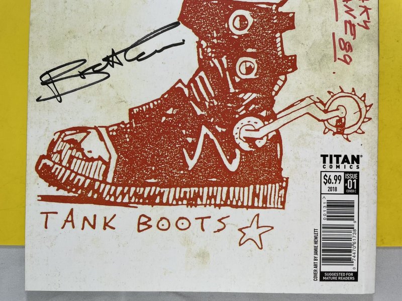 Tank Girl Full Color Classics #1 Cover C 2018 Titan Comics