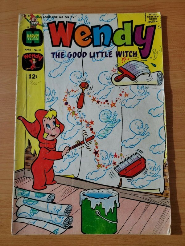 Wendy, the Good Little Witch #53 ~ VERY GOOD VG ~ 1969 Harvey Comics