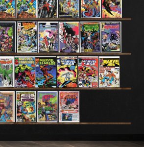Huge Lot 150+ Comics with Marvel Comics Presents, Marvel Tales & More!