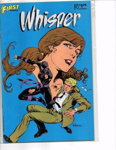 First Comics Whisper #2 (1986) Steven Grant NM