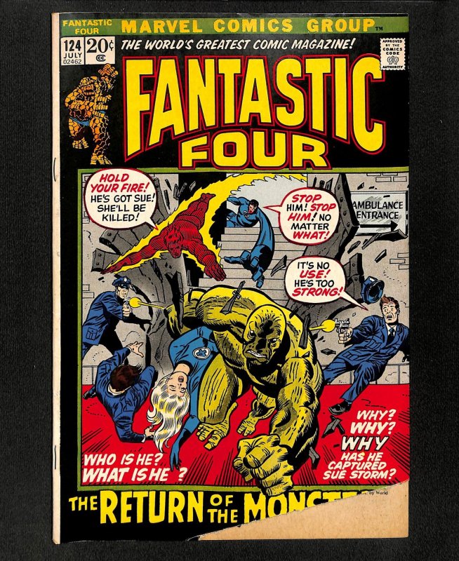 Fantastic Four #124