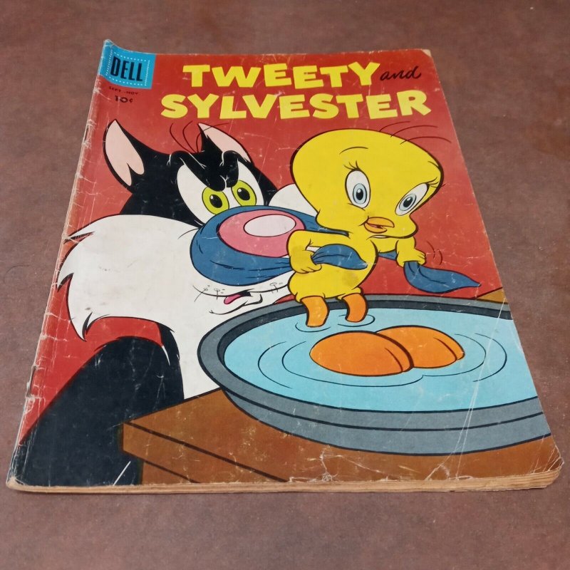 Tweety And Sylvester 5 Issue Silver Bronze Age Cartoon Comics Lot Run Set...