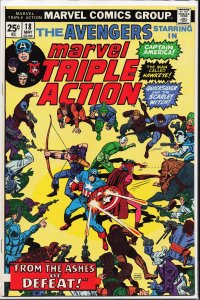 Marvel Triple Action #18 (1974) The Avengers