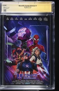 DEADPOOL BATMAN #1 1:25 MCNIVEN VARIANT GREG CAPULLO SIGNED CGC SS 9.8 NM