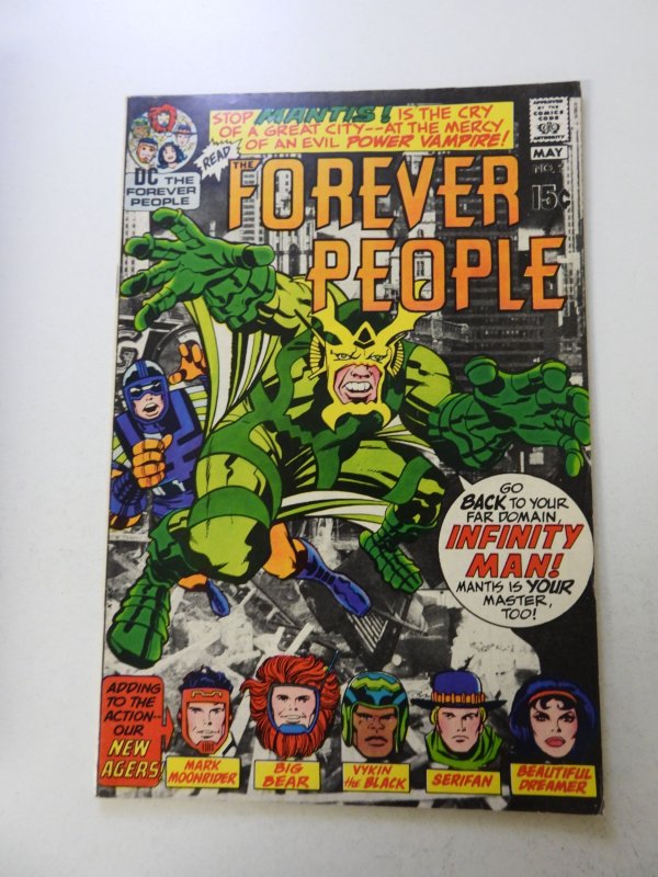 The Forever People #2 (1971) FN+ condition