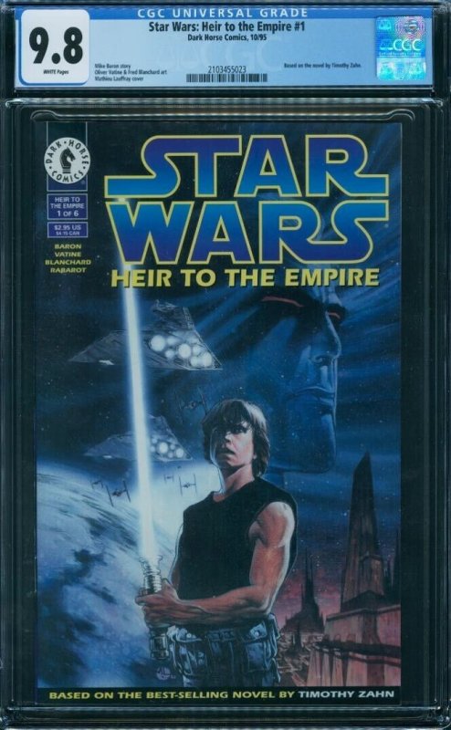 Star Wars: Heir to the Empire 1 CGC 9.8  1st Thrawn