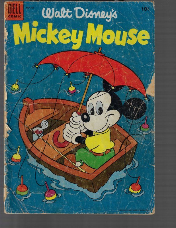 Mickey Mouse #42 (Gold Key, 1955) G-