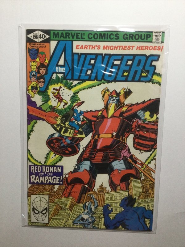 Avengers 198 Near Mint Nm Marvel