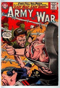 OUR ARMY AT WAR #152 1965-DC WAR COMIC-SGT. ROCK-VG VG 