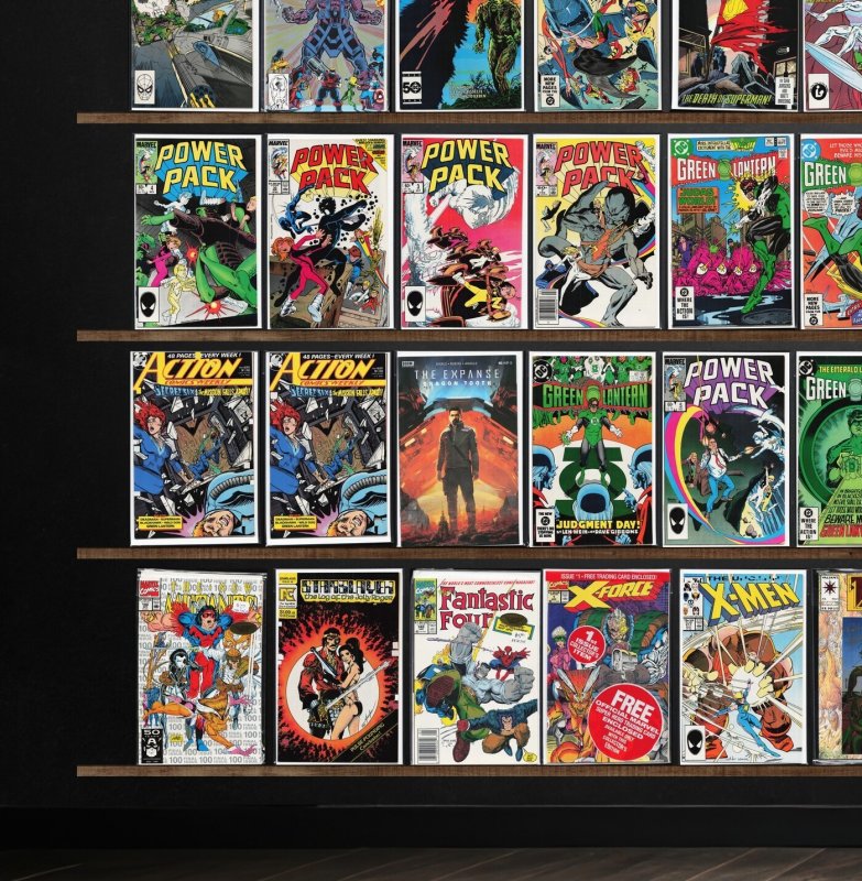 Huge Lot 140+ Comics with Power Pack, Green Lantern, The Avengers & More!
